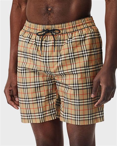 burberry mens bathing suits|burberry men's swim trunks sale.